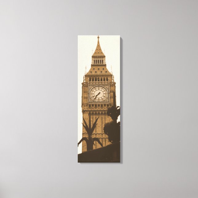 Big Ben - Londres - Galerie Toile Enveloppée (Recto)