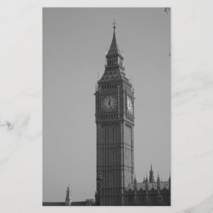 Big Ben noir et blanc