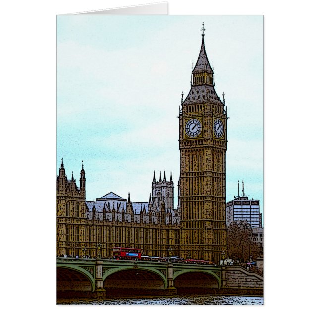 Big Ben, Palais de Westminster, Londres, Royaume-U (Devant)
