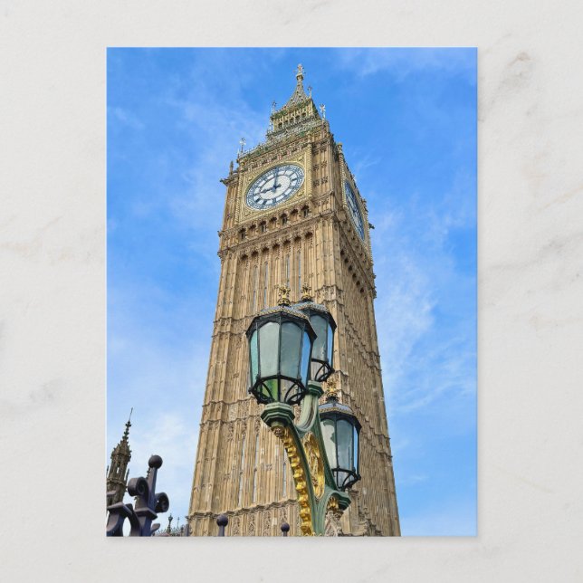 "Big Ben" Westminster, Londres Carte postale brita (Devant)