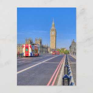 "Big Ben" Westminster, Londres Carte postale brita