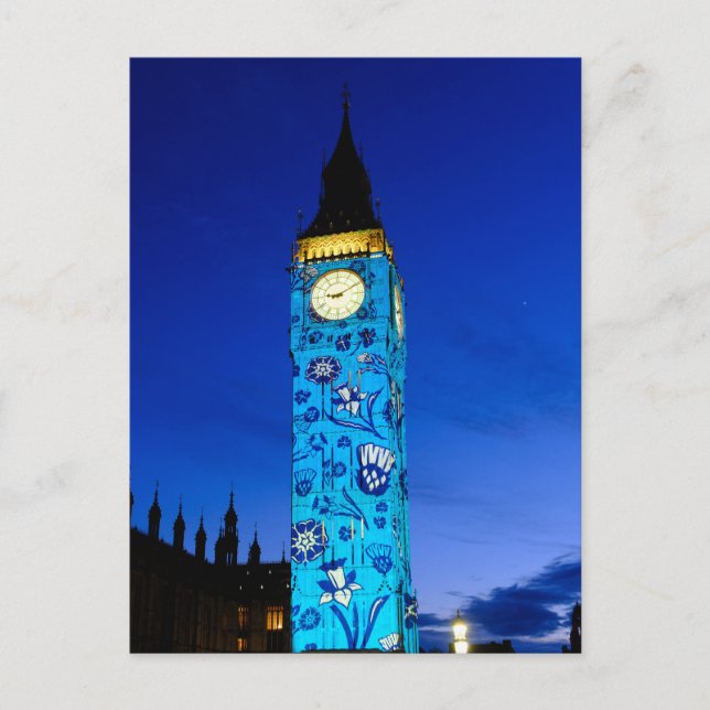 "Big Ben" Westminster, Londres Carte postale brita (Devant)