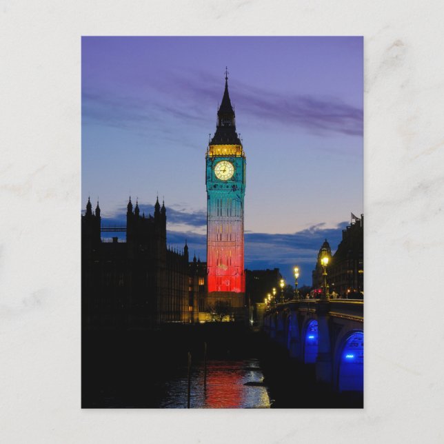 "Big Ben" Westminster, Londres Carte postale brita (Devant)