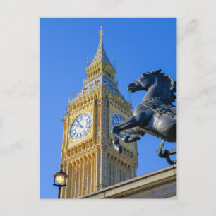 "Big Ben" Westminster, Londres Carte postale brita