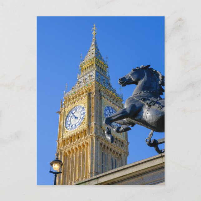 "Big Ben" Westminster, Londres Carte postale brita (Devant)