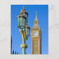 "Big Ben" Westminster, Londres Carte postale brita