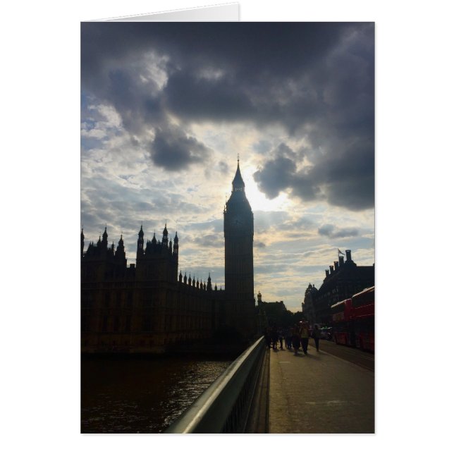 Big Ben Westminster Londres Royaume-Uni Sunset (Devant)