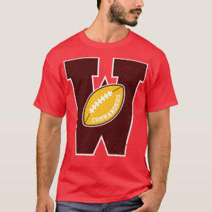 Big Bold Washington Commandants Monogram TShirt