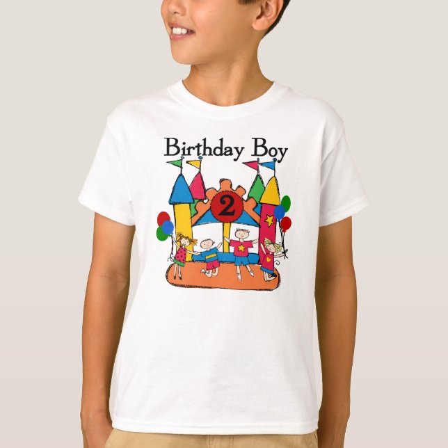 Big Bounce Boy 2nd Birthday Tshirts et cadeaux (Devant)