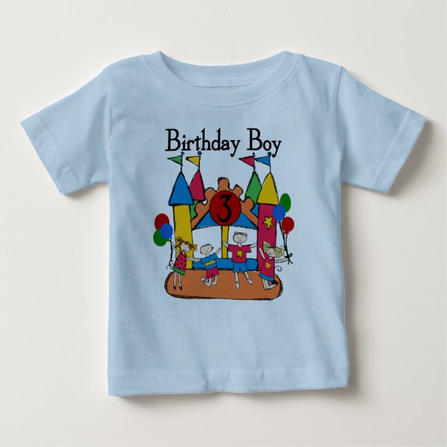 Big Bounce Boy 3e anniversaire T-shirts et cadeaux (Devant)