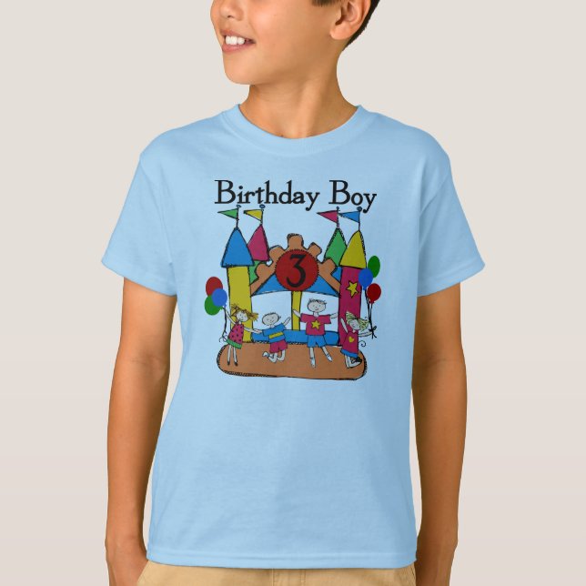 Big Bounce Boy 3e anniversaire T-shirts et cadeaux (Devant)