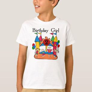 Big Bounce Girl 2nd Birthday Tshirts et cadeaux
