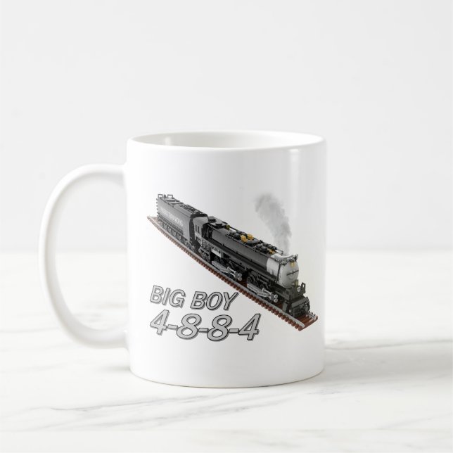 Big Boy Locomotive Dual-Sided Mug (Gauche)