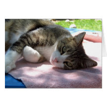 Big Boy sur la table I Love You Card