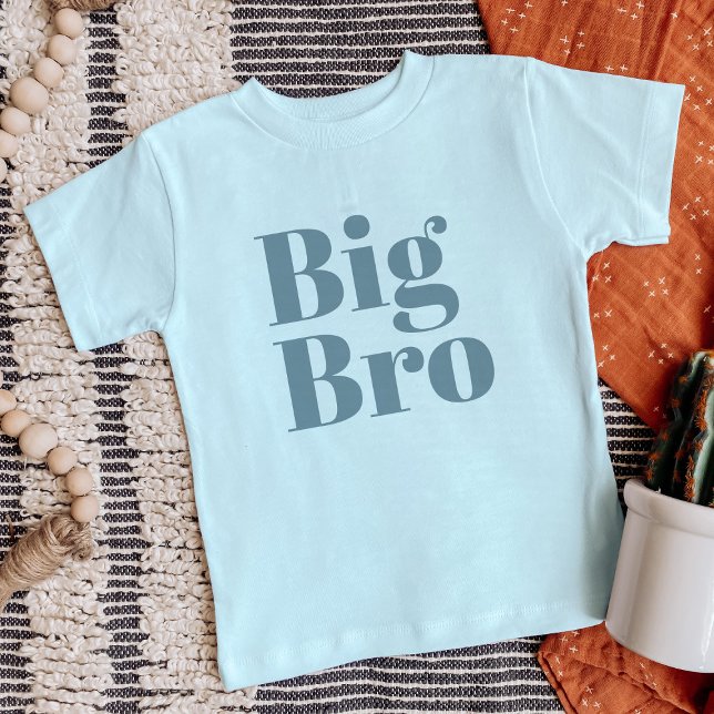 Big Bro | Dusty Blue Matching Famille de frères (Créateur téléchargé)