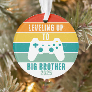 Big Brother 2025 Leveling up retro gamer bauble