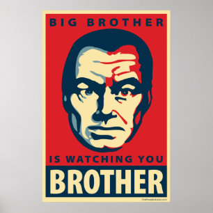 Big Brother - Vous regarde : affiche de l'OHP
