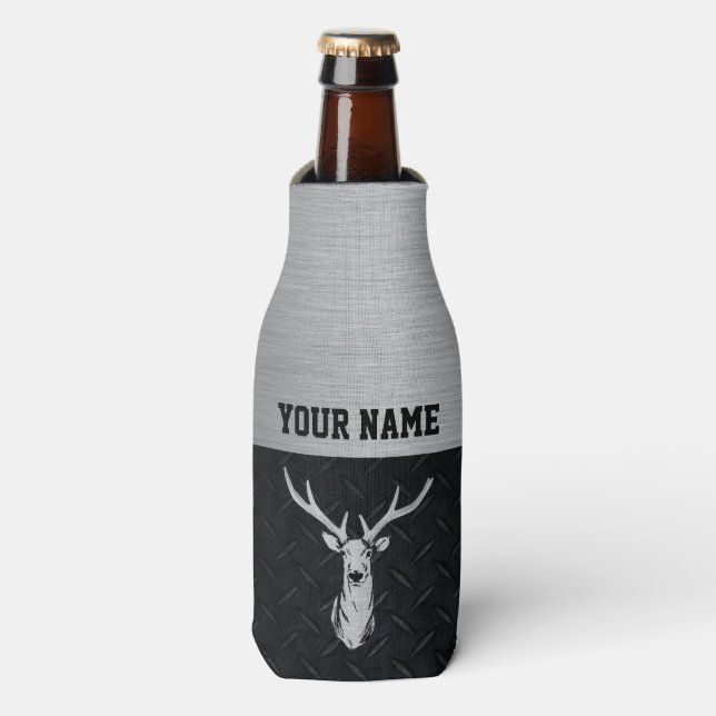Big Buck Name Bière Glacière (Bottle Devant)