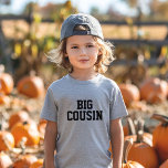 Big Cousin | Famille correspondante<br><div class="desc">Vêtements imprimés personnalisés avec le graphisme "Big Cousin" ou tout autre texte personnalisé. Utilisez les outils de conception pour modifier les polices de texte et les couleurs ou ajouter vos propres photos pour créer un modèle de t-shirt personnalisé. Faites votre choix parmi une grande variété de t-shirts, de débardeurs et...</div>