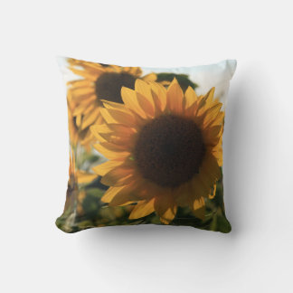BIG Coussin de coton Tournesol