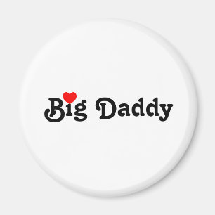 Big Daddy avec Magnet Rouge Coeur