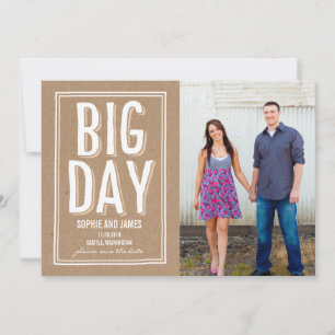 Big Day Enregistrer la carte Date