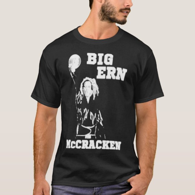 Big Ern McCracken drôle de roi pin bowling t-shirt (Devant)