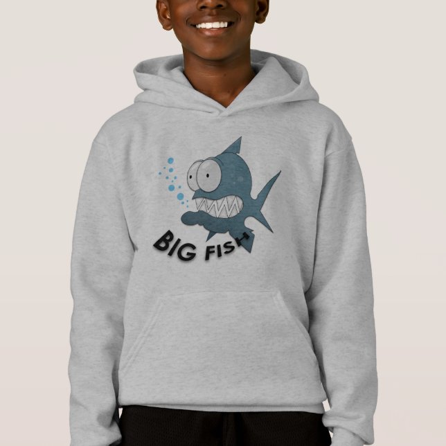 Big Fish - Sweat - shirt à capuche de repoussage p (Devant)