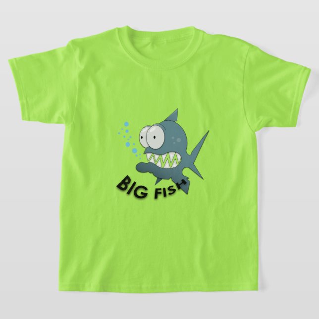 Big Fish - T-shirt de base pour enfants (Poser)
