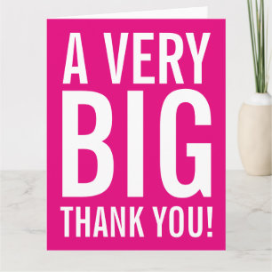 Big Grey Card Merci