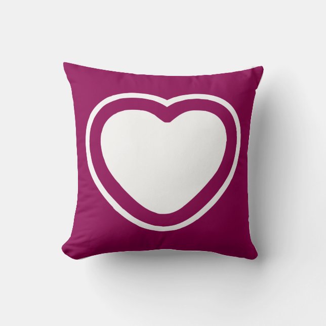 Big Love Heart Coussin (Recto)