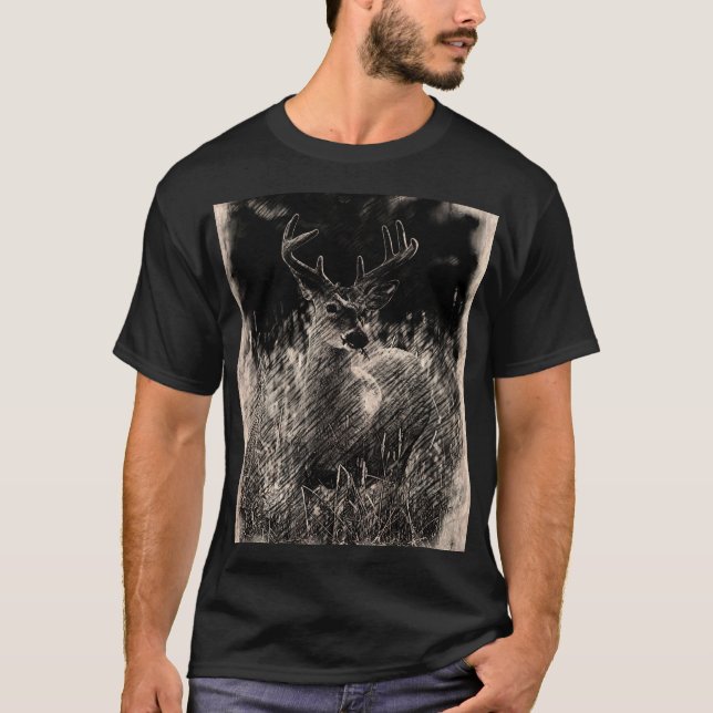 Big Meadows Buck T-shirt homme (Devant)