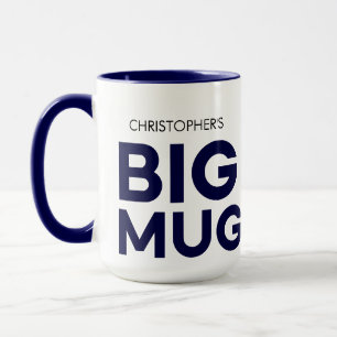 Big Mug   Grosse Mug   Mug de nom personnalisé