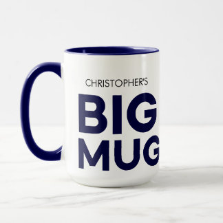 Big Mug | Grosse Mug | Mug de nom personnalisé