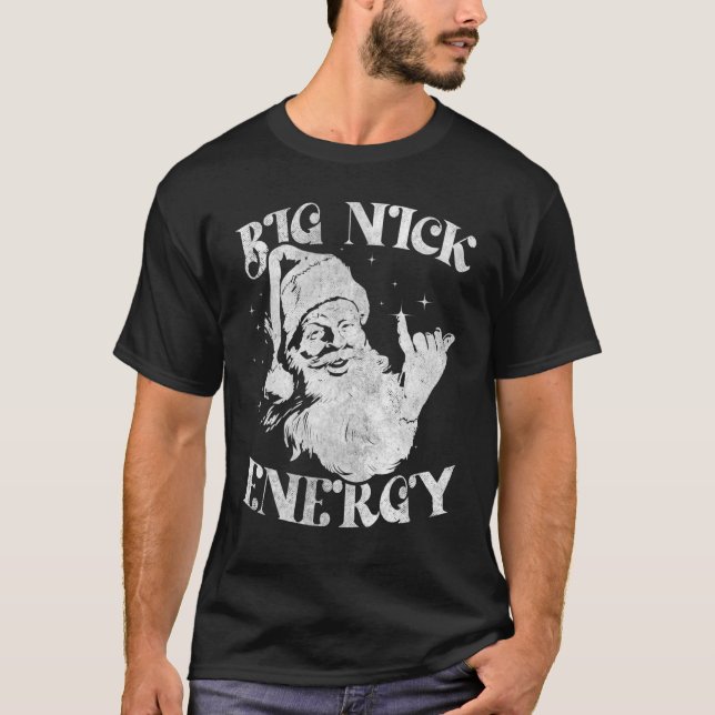 Big Nick Energy Noël Noël Vilain Sweat Men W (Devant)
