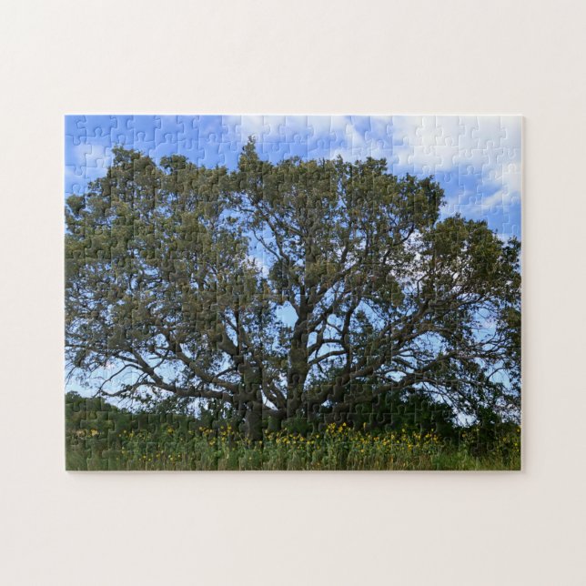 Big Oak Tree Meadow et Sunflower Puzzle (Horizontal)