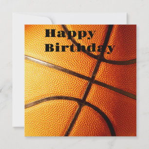 Big Pimply Orange Basket, Carte Plat Anniversaire