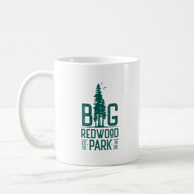 Big Redwood Park Mug (Gauche)