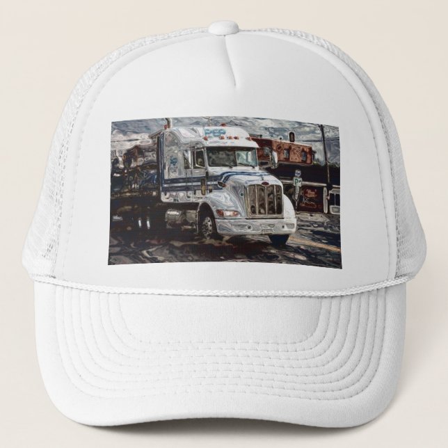 Big Rigs Casquette de camion de transport lourd (Devant)
