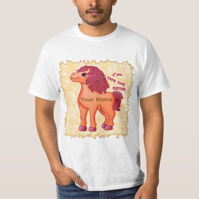 Big Sister Pony T-Shirt (Devant)