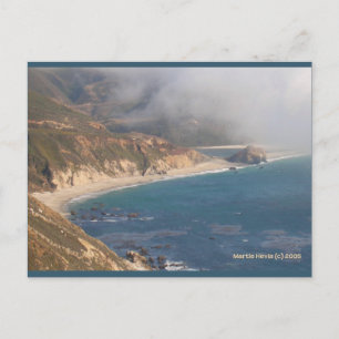 Big Sur Rocky Beach   Carte postale Blue Beach Son