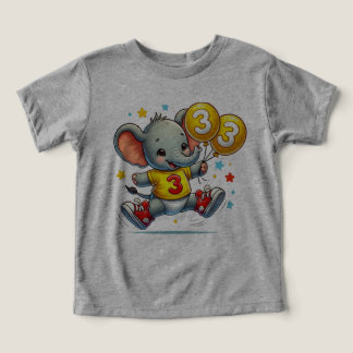 Big Three Celebration : Elephant avec ballons