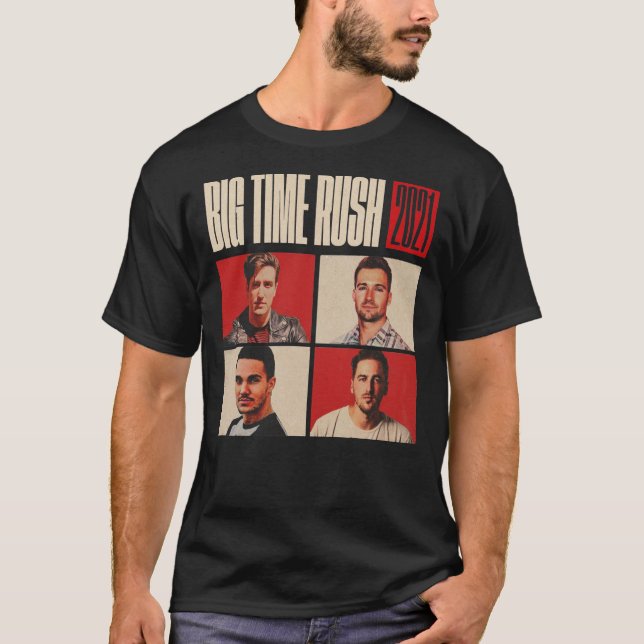 Big time Rush BTR Classic T-Shirt (Devant)