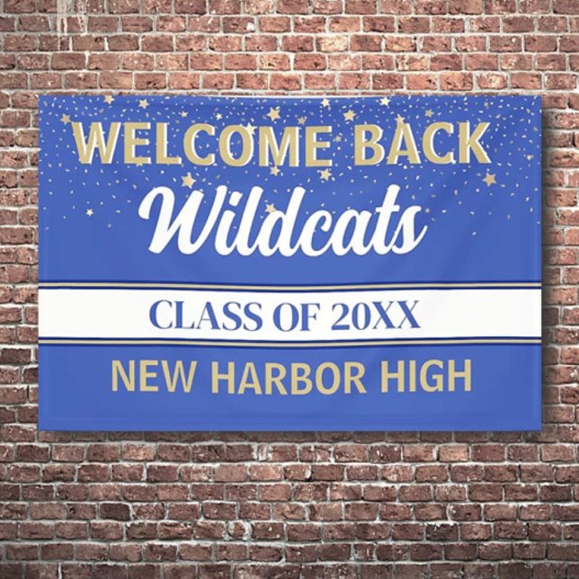 Big Welcome Back Class Reunion Bannière (Créateur téléchargé)