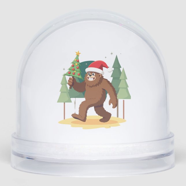Bigfoot Christmas Tree Santa Hat (4) (Avant)