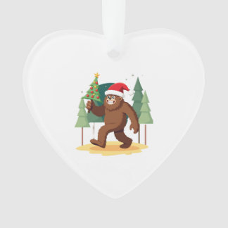 Bigfoot Christmas Tree Santa Hat (4)