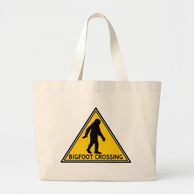 Bigfoot croisant le sac réutilisable (Devant)