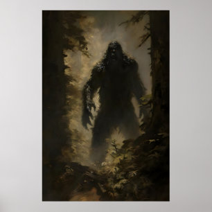 Bigfoot Dark Cottagecore, décoration murale gothiq