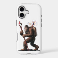 Bigfoot Feux d'Artifice 4 juillet Drapeau États-Un