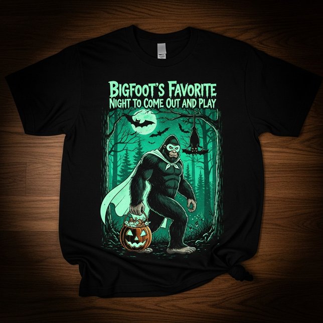 Bigfoot Halloween T-Shirt | Funny Sasquatch Quote  (Créateur téléchargé)